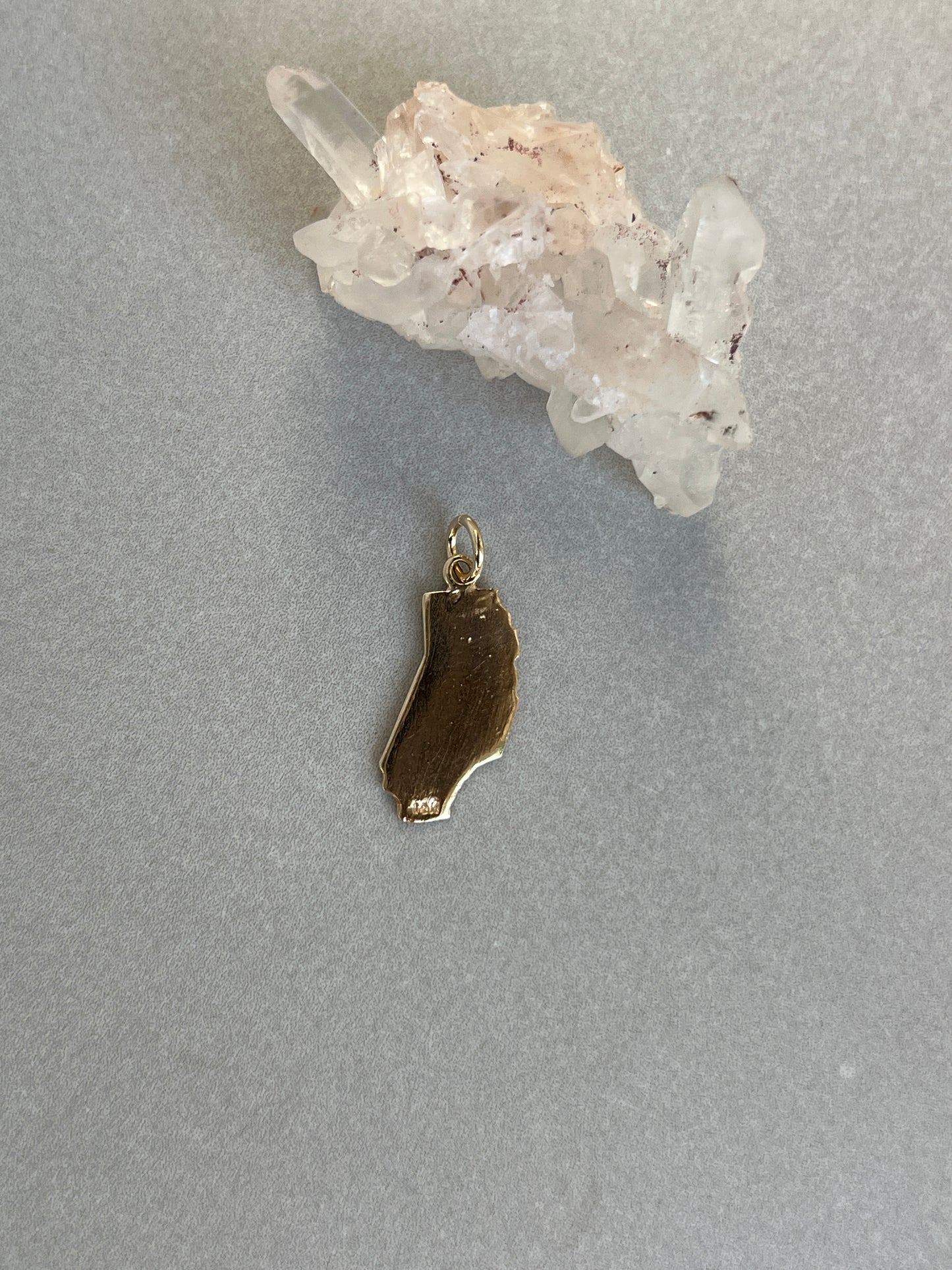 Vintage 14k Gold California State Charm