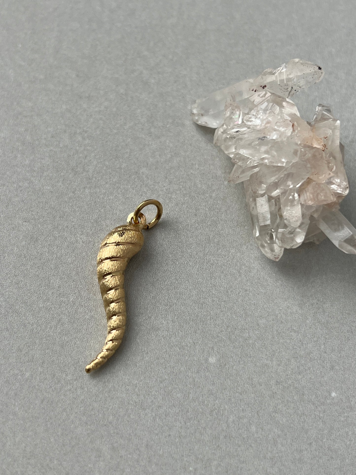 Estate 14k Gold Lucky Cornicello Charm