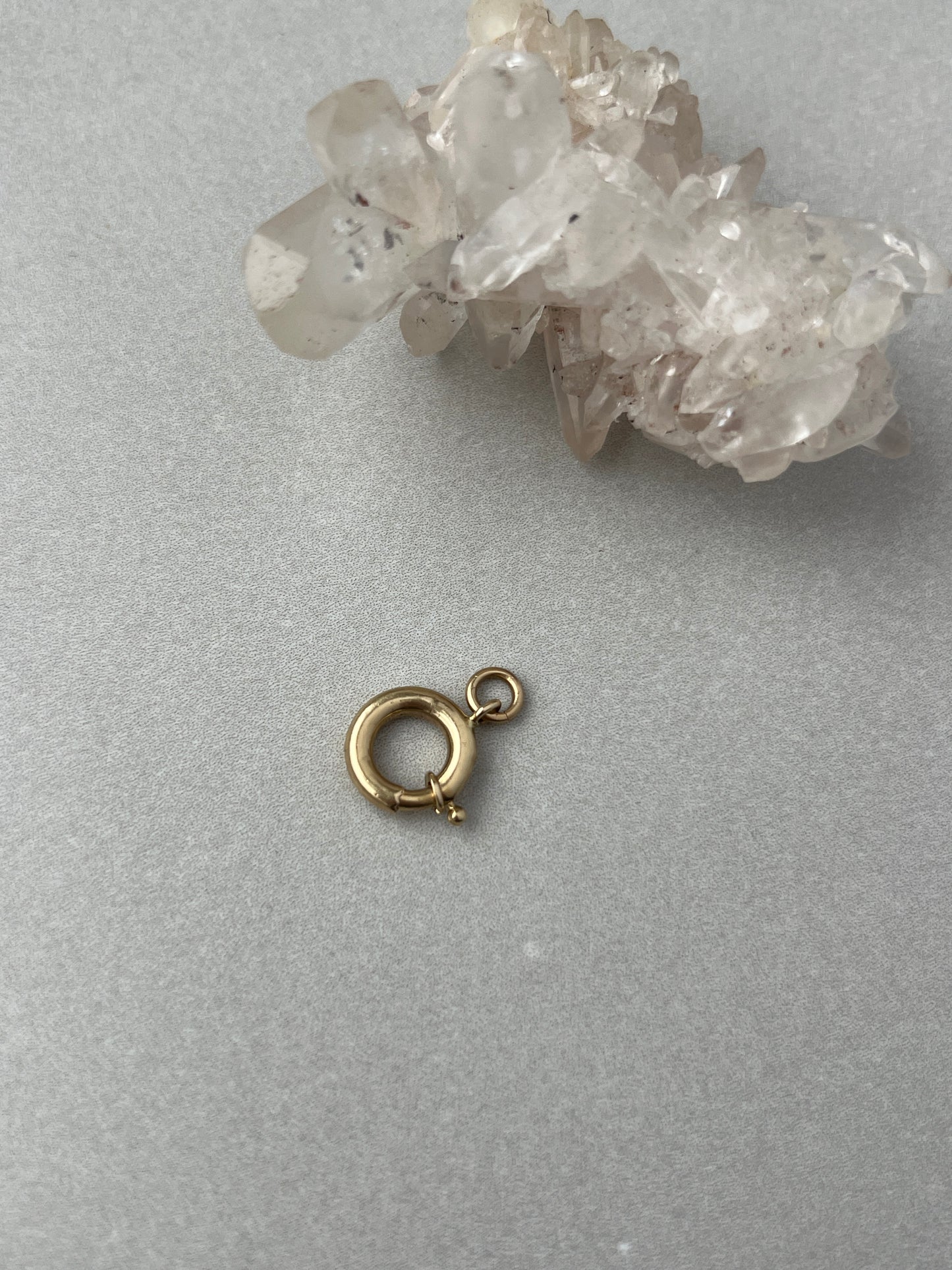 Vintage 14k Oversize Bolt Clasp