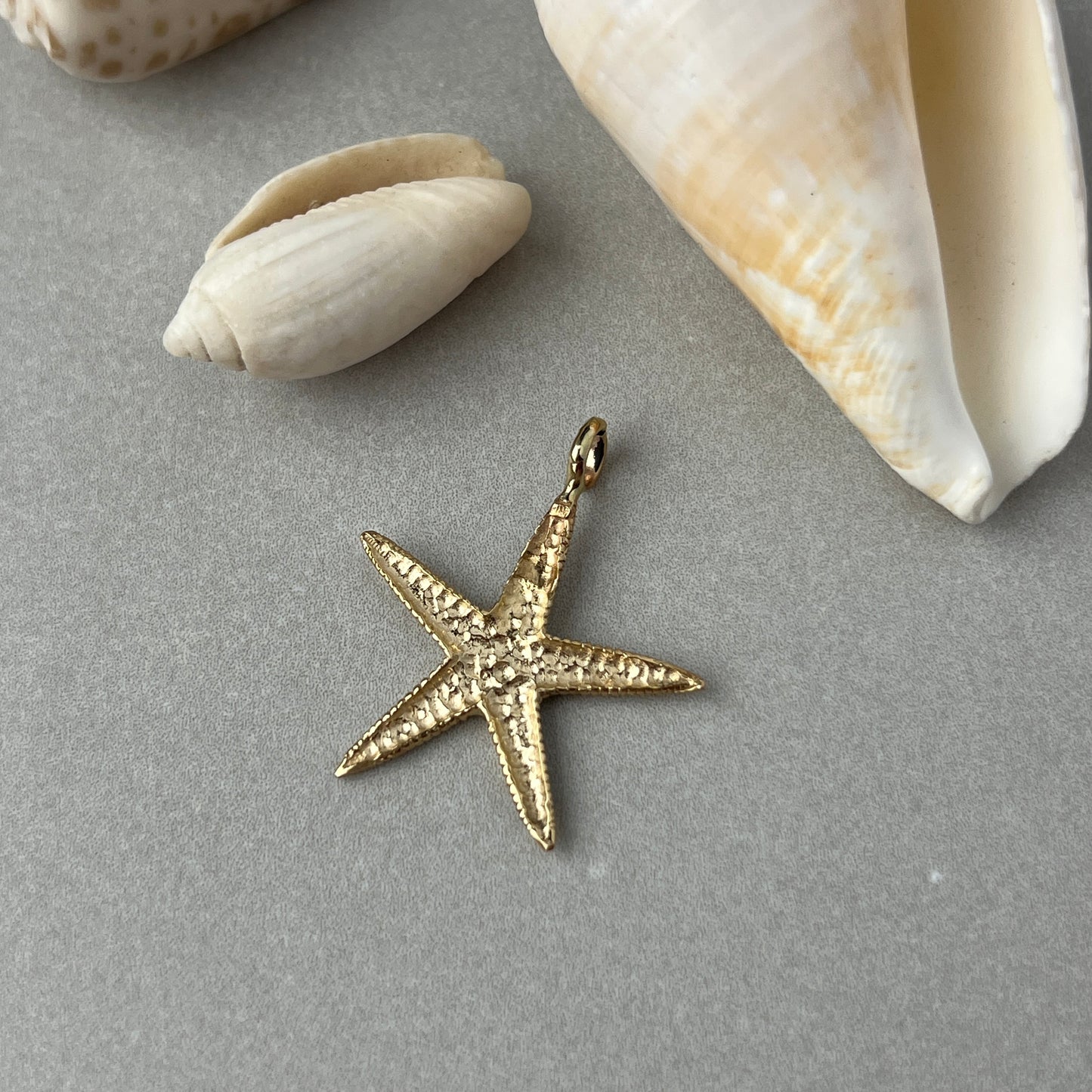 Vintage 14k Gold Starfish Charm