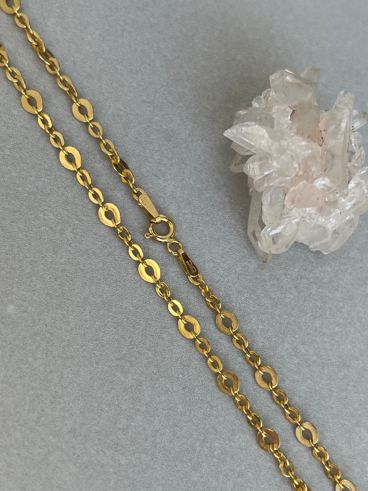 Vintage 14k Gold 18” Fancy Cable Link Chain