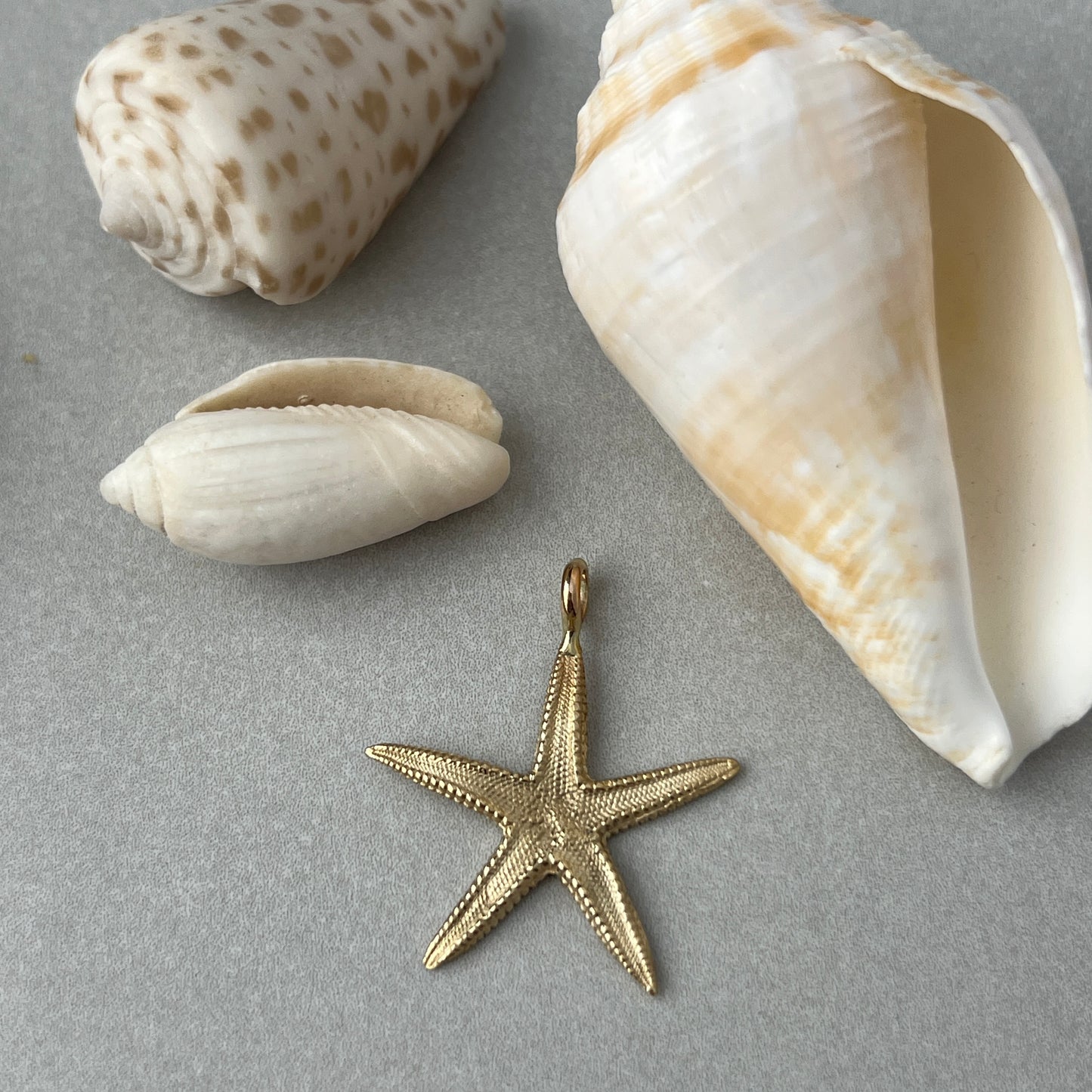 Vintage 14k Gold Starfish Charm