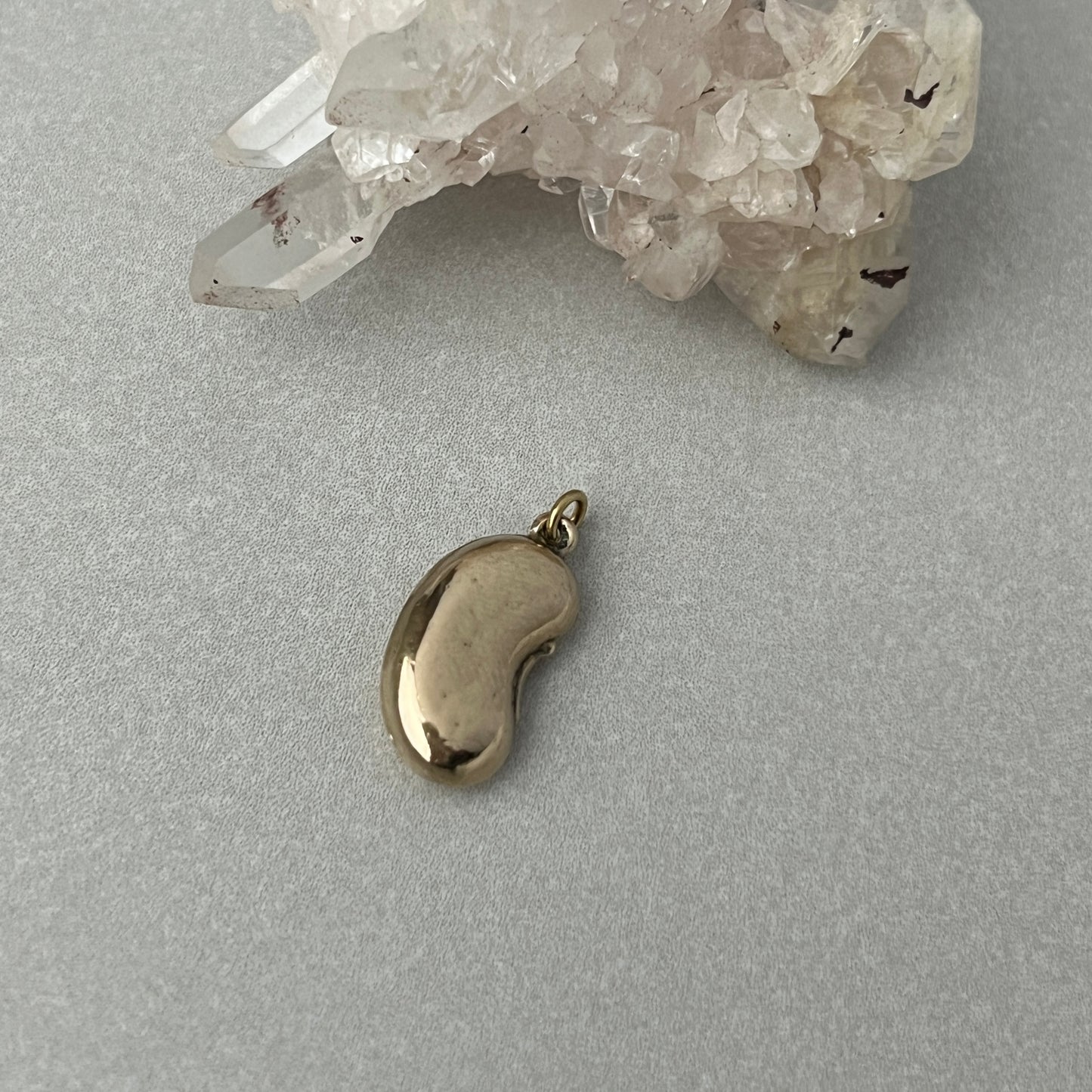 Antique 9ct Lucky Kidney Bean Charm