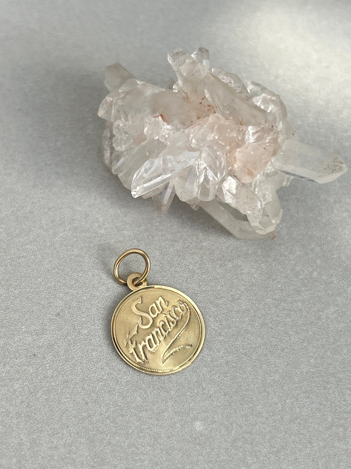Vintage 14k Gold San Francisco Charm