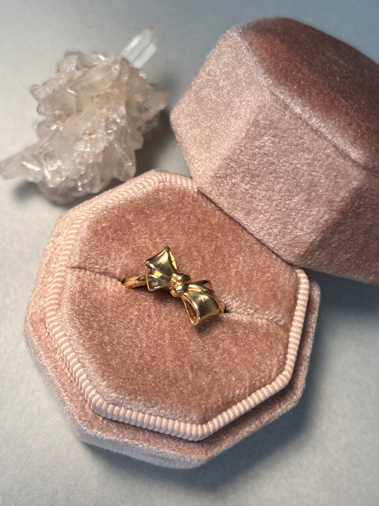 Vintage 14k Gold Bow Ring