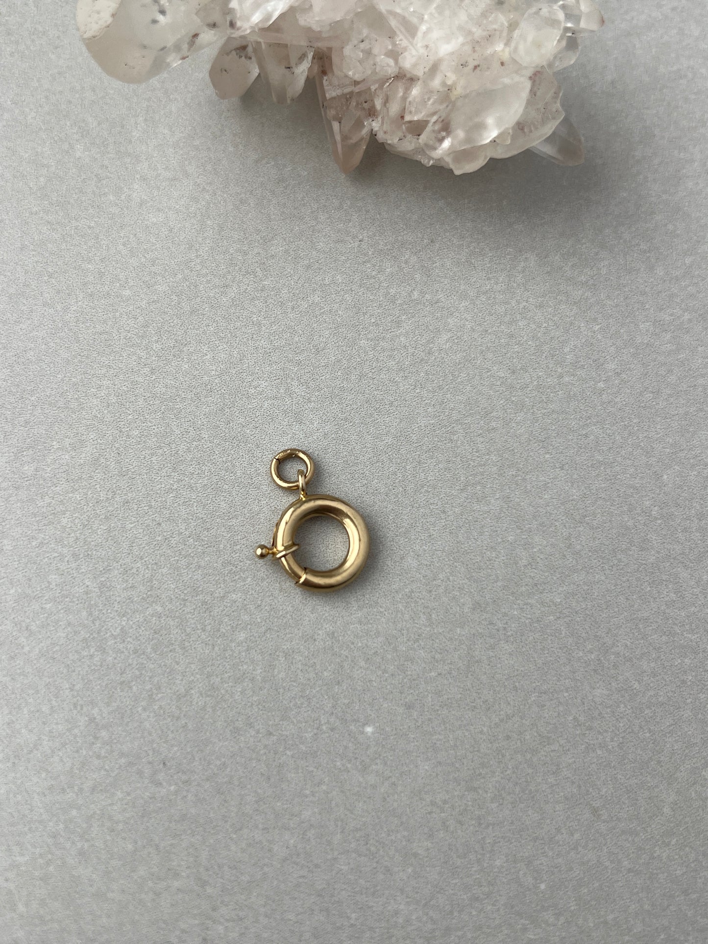 Vintage 14k Oversize Bolt Clasp